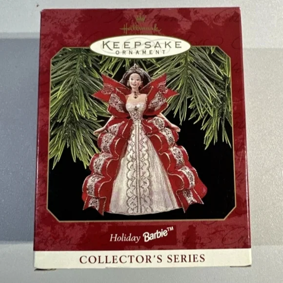 1997 Hallmark Keepsake Ornament Holiday BARBIE Collector's Series Christmas - Picture 1 of 6